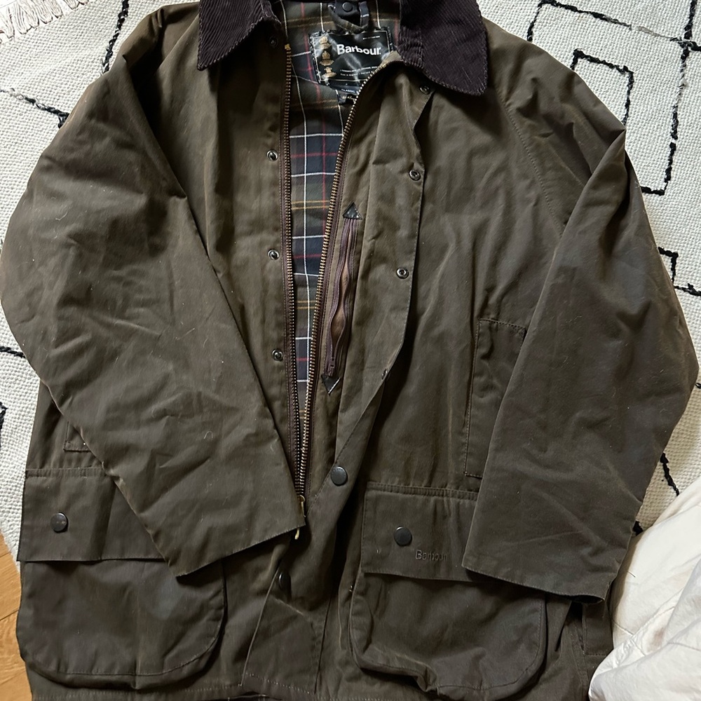 Barbour Brown Military Field Jacket